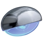 Plastimo 64654 Белый светодиодный светильник для ступеней 60° 12V 0.25W Голубой Chrome