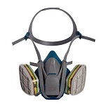 3M 6502QL 6500 QL Маска  Blue M