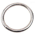 Sea-dog line 354-191625 Кольцо из нержавеющей стали Серебристый Grey 9.5 x 25.4 mm 