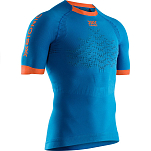 X-BIONIC TR-RT00S19M-A006-L Базовый слой с коротким рукавом The Trick G2 Голубой Teal Blue / Dark Ruby L
