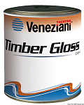 Лак для дерева однокомпонентный прозрачный Veneziani Timber Gloss 11,2 м2/л 0,75 л, Osculati 65.004.00