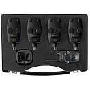 Купить Carp spirit 34CSACS490061 HD3 Икс 4 Кусать Будильник + HDR3 Получатель Черный Black 7ft.ru в интернет магазине Семь Футов