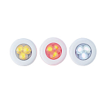 A.a.a. 4000158R 12V красный 3 Вел Свет Бесцветный White 80 x 28 mm 