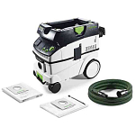 Festool 574945 Cleantec CTL E AC 350-1200W 26L Пылесос  White / Black