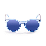 Ocean sunglasses 55211.5 Деревянные поляризованные солнцезащитные очки Lizard Brown / Blue Transparent / Blue / White / Blue