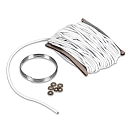 Купить Kampa 9120001067 Ремень Shock Replacement Pole Серебристый White 7ft.ru в интернет магазине Семь Футов