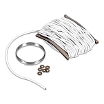 Kampa 9120001067 Ремень Shock Replacement Pole Серебристый White