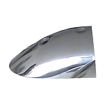 Tessilmare 66198 Нержавеющая сталь Radial Торцевая заглушка профиля Silver 30 mm