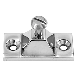 Talamex 72132540 Поддержка бокового крепления палубы Silver 12x10x10 50 x 22 mm