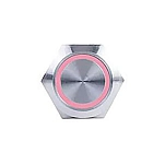 Sierra 11-AV10030R Кнопочный выключатель Halo AV10030 10A Silver / Red