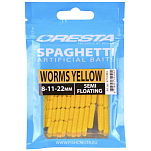 Cresta 4714-904 Spaghetti Worms Искусственные наживки Желтый Yellow