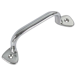 Foresti & suardi 4848004 Хромированный латунный руль Silver 165 mm 