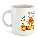 Kruskis 42611C425 Кружка Better By The Campfire 325ml  White