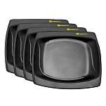 Ridgemonkey RM-DLX-LP244-UNIT Тарелка DLX Large Four Pack  Black