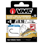 VMC R22-950BL1016 Trout Ligature Связанный Крючок Без Зазубрин 0.160 Mm Голубой Blue 10 