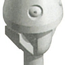 Spray nozzle f. windshieldwiper, 19.108.04