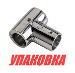 Тройник леера разборный, (22 мм), 90 град, Marine Rocket (упаковка из 10 шт.) S.M0852-22_MR_pkg_10