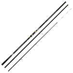 Cinnetic VI-8436544040325 Black Fury Flexi Tip Hybrid Удочка Для Серфинга Черный 4.50 m 