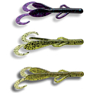 Купить Zoom bait 11055054 Tiny Brush Hog Мягкая приманка 76 mm Watermelon Red 7ft.ru в интернет магазине Семь Футов