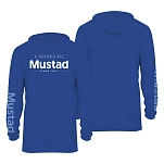 Mustad MCTEE-MUB01-H-3XL Футболка с длинным рукавом с защитой от ультрафиолета MUB01 Голубой Blue 3XL