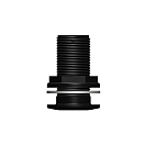 Купить Кингстон TruDesign Domed 90420 1"1/4 BSP Ø30мм из чёрного нейлона армированного стекловолокном 7ft.ru в интернет магазине Семь Футов