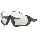 Купить Oakley OO9401-0737 Flight Jacket Photochromic Sunglasses  Grey Ink Clear Black Iridium Photochromic Activated/Cat1-2 7ft.ru в интернет магазине Семь Футов