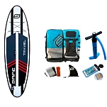 Safe waterman hb100.002 Надувной комплект для падлбординга Travel 9´6´´ White 90x55x23 289.6 cm