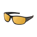 Black cat BO500060 поляризованные солнцезащитные очки Wrap Бесцветный Brown / Gold