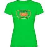 Kruskis 11502280xxlc075 Футболка с коротким рукавом Fresh Crab Light Green 30x25x2 2XL