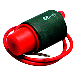 Indemar 5410882 12V Соленоидный Клапан Золотистый Black / Red