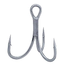 Купить BKK AKET6320 тройной крючок Fangs 63 UA  Silver 2 7ft.ru в интернет магазине Семь Футов