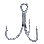 BKK AKET6320 тройной крючок Fangs 63 UA  Silver 2