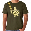Купить Vass V1806/7/XL Футболка с коротким рукавом Fisherman Зеленый Khaki XL 7ft.ru в интернет магазине Семь Футов