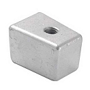 Купить Tecnoseal 2626422A Yamaha 25-60HP Алюминиевый кубический анод  Silver 35 x 23 mm  7ft.ru в интернет магазине Семь Футов