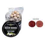 Reactor baits 7557S004 Water Bombs 300g Насадки NSI Spice  Brown 15-20 mm