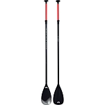 Aqua marina b0303012 весло для сапа Sports III Adjustable Aluminum iSUP Black / Red 180x17x32 175-220 cm