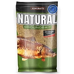 Sonubaits S1780028 прикормка Natural Натуральная конопля и клубника Brown