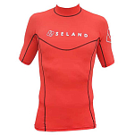 Seland ACMLY-RJ-XL Футболка с коротким рукавом Elastan Fina Красный Red XL