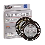 Traper fly 98445-unit Леска для нахлыста Concept Euro Nymph 30 m Grey / Orange 15x10x5 0.580 mm