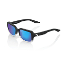 Купить Спортивные очки 100% RIDELEY - Soft Tact Black / White Fade - Blue Multilayer Mirror Lens, 60030-00003 7ft.ru в интернет магазине Семь Футов