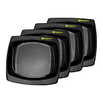 Ridgemonkey RM-DLX-SP244 Тарелка DLX Standard Four Pack  Black