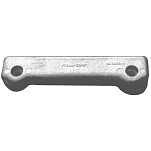 Martyr anodes 194-CM832598A Volvo Анод из алюминиевой транцевой пластины Серебристый Grey