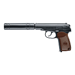 Legends 103-58145 PM KGB Co2 Пистолет Для Страйкбола Серебристый Black 4.5 mm Hunt