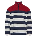 Sea ranch 24-7-057-4177-XL Толстовка с полумолниеймолнией Ejvind Многоцветный SR Red / Pearl / SR Navy XL