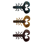 Berkley 1483908 Powerbait Chigger Bug 80 Mm Многоцветный Black Red Fleck