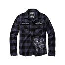 Купить Brandit 61005-28-M Рубашка с длинным рукавом Motörhead Серый Black / Grey M 7ft.ru в интернет магазине Семь Футов