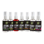 Reactor baits 4155S005 Athomic Spray 50ml Добавки для жидкой приманки с ананасом Бесцветный Clear