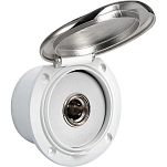 Выход подачи воды Classic EVO Ø69x43мм из АБС-пластика с крышкой из нержавеющей стали для мытья палубы, Osculati 16.441.95