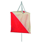 Sea 086002A 30x30 cm Контрольный пункт спортивного ориентирования 5 единицы Красный