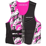 Airhead 253-1500310BPI Спасательный жилет Cool Neolite Kwik Dry Pink Camo L